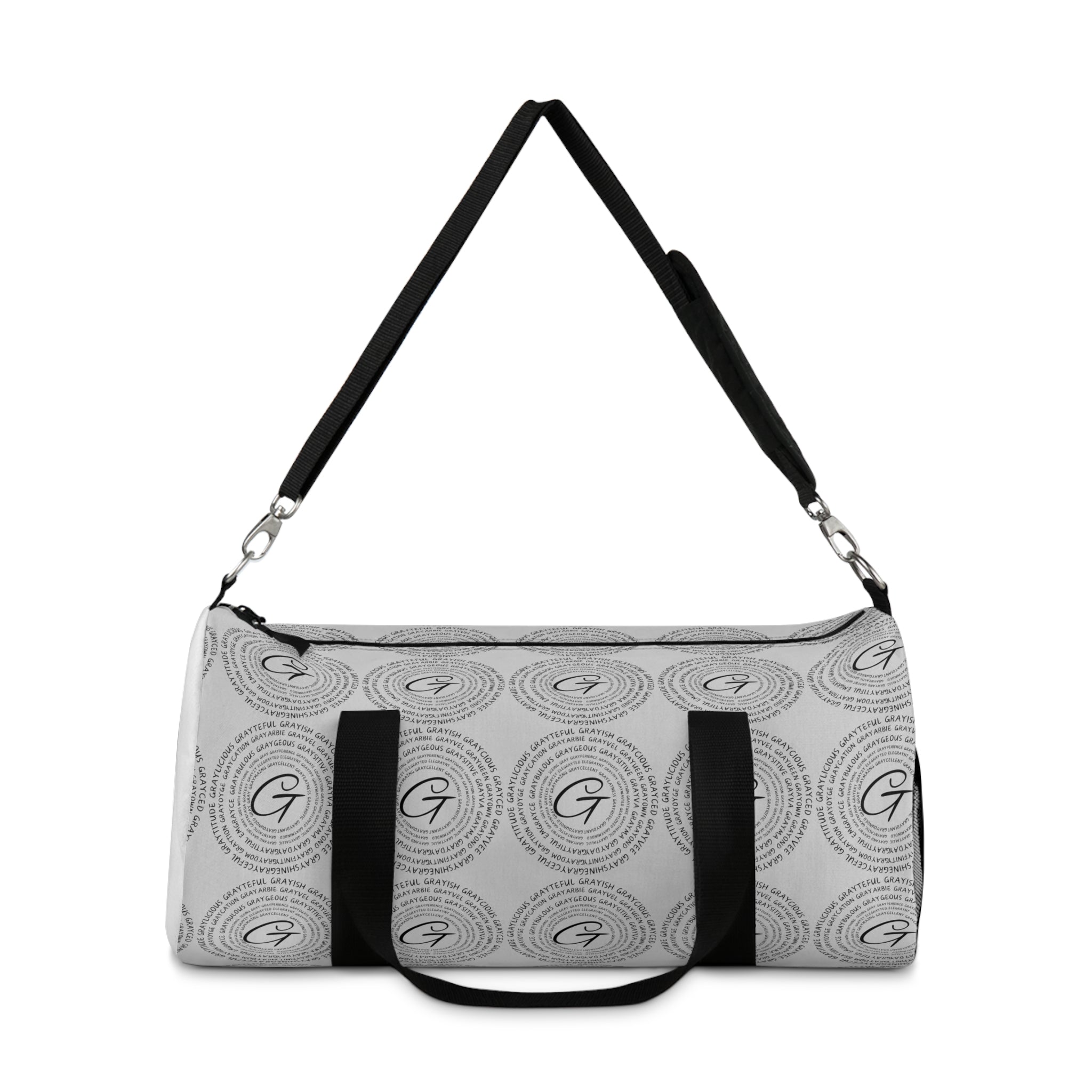 Custom Printed Lightweight Oxford Canvas Travel Duffel Gym Bag