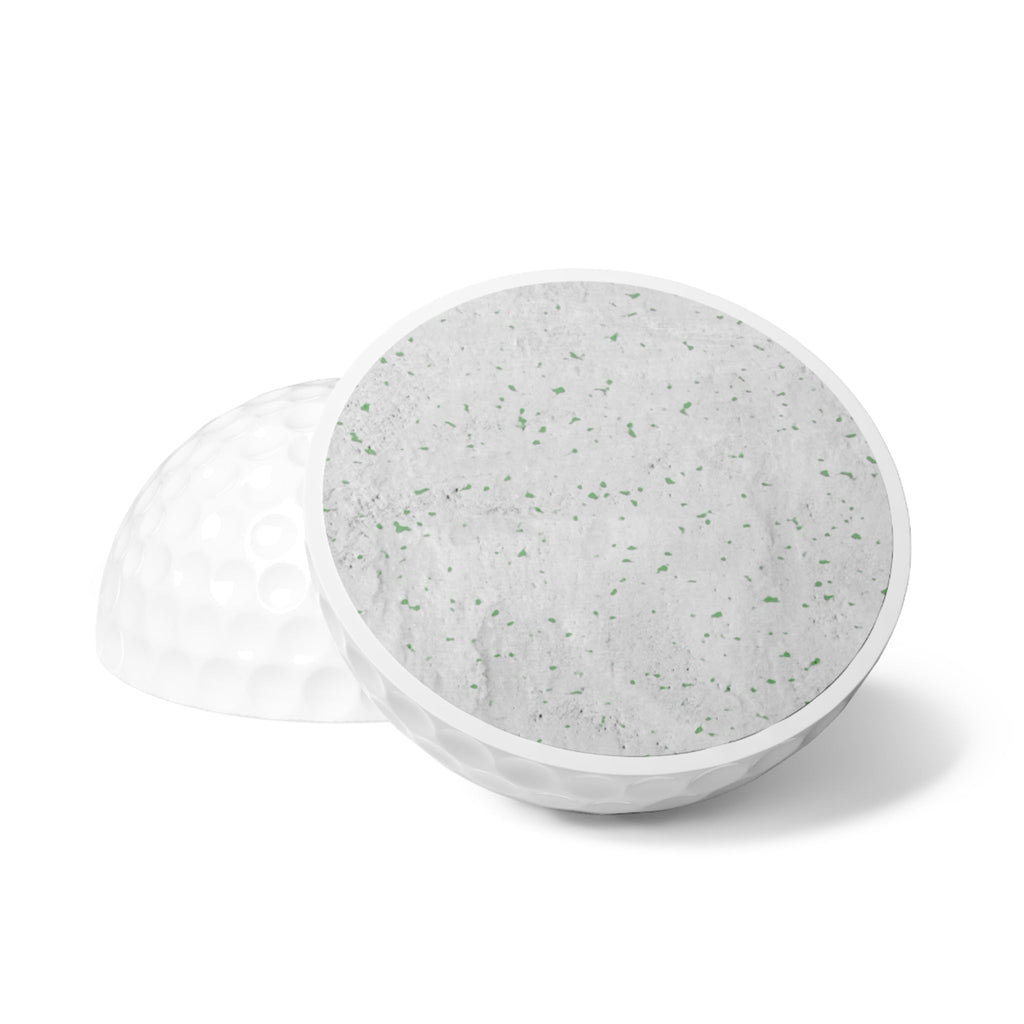 Personalized White Golf Balls 6-Pack - Custom Sporty Golf Gift