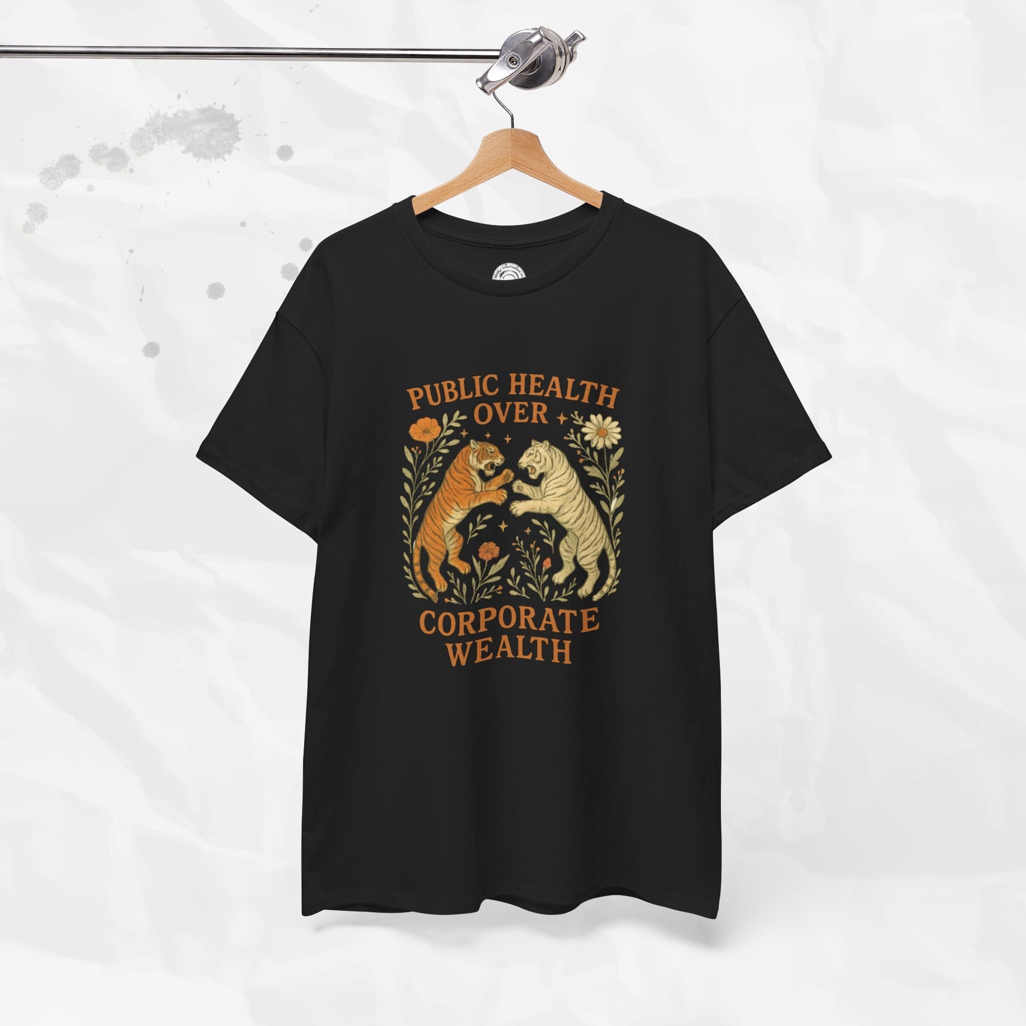 Public Health Over Corporate Wealth - T-Shirt