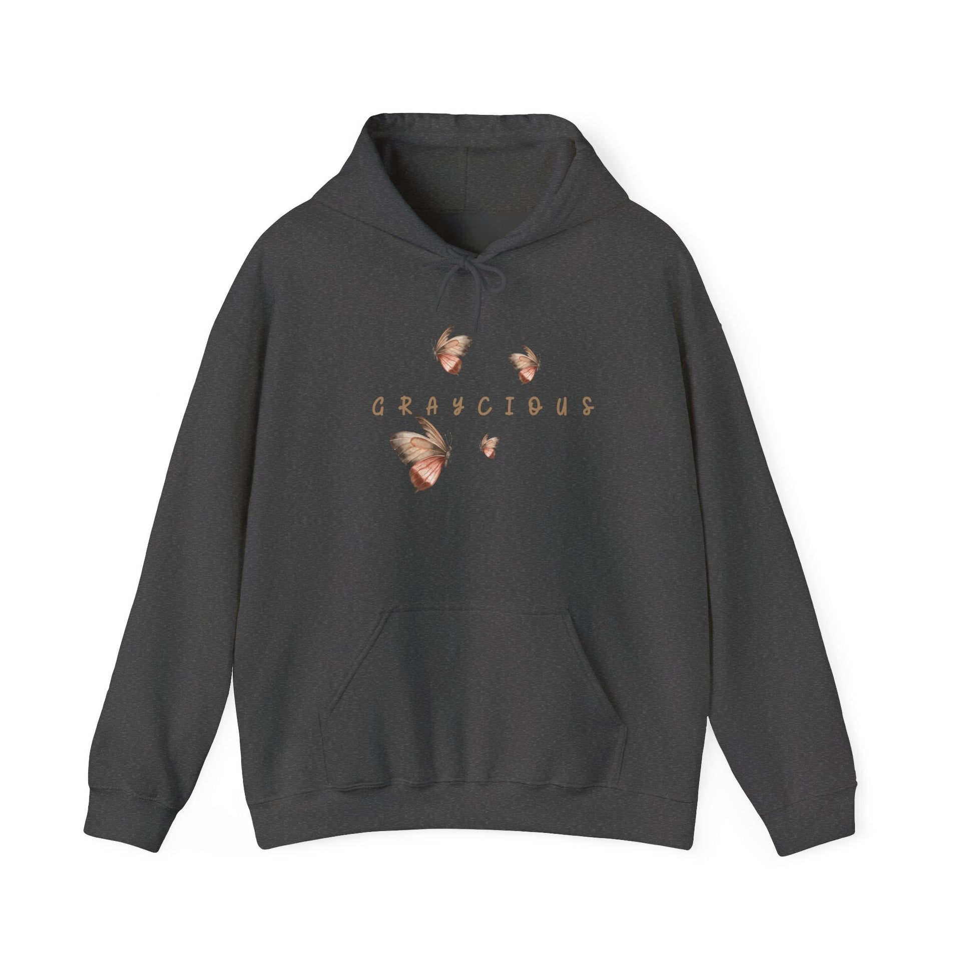 Butterfly Graphic Unisex Hoodie - Cozy Nature Inspired Sweatshirt