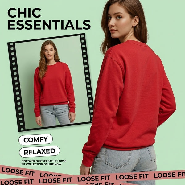 Women's Long Sleeve Round Neck T-Shirt Top