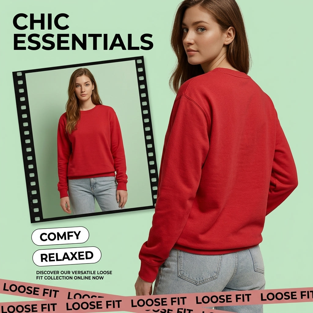 Women's Long Sleeve Round Neck T-Shirt Top