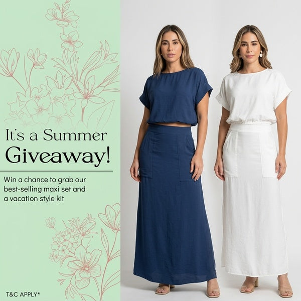 Casual Two-Piece Dress Set for Women