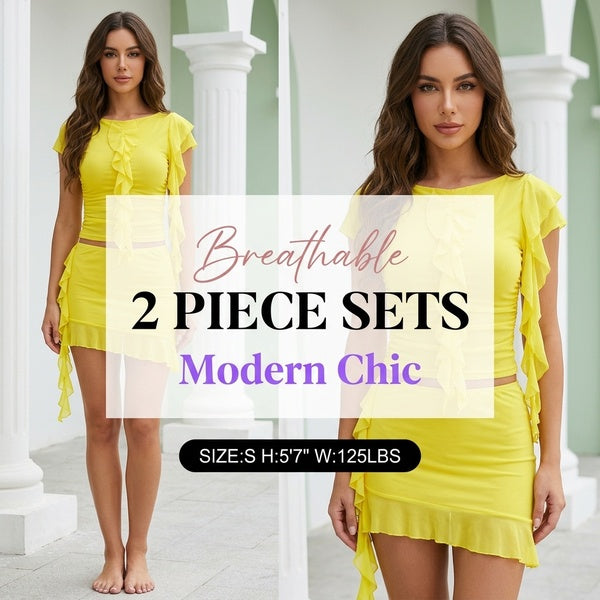 Serena Dress Set - Women's Stylish Two-Piece Outfit