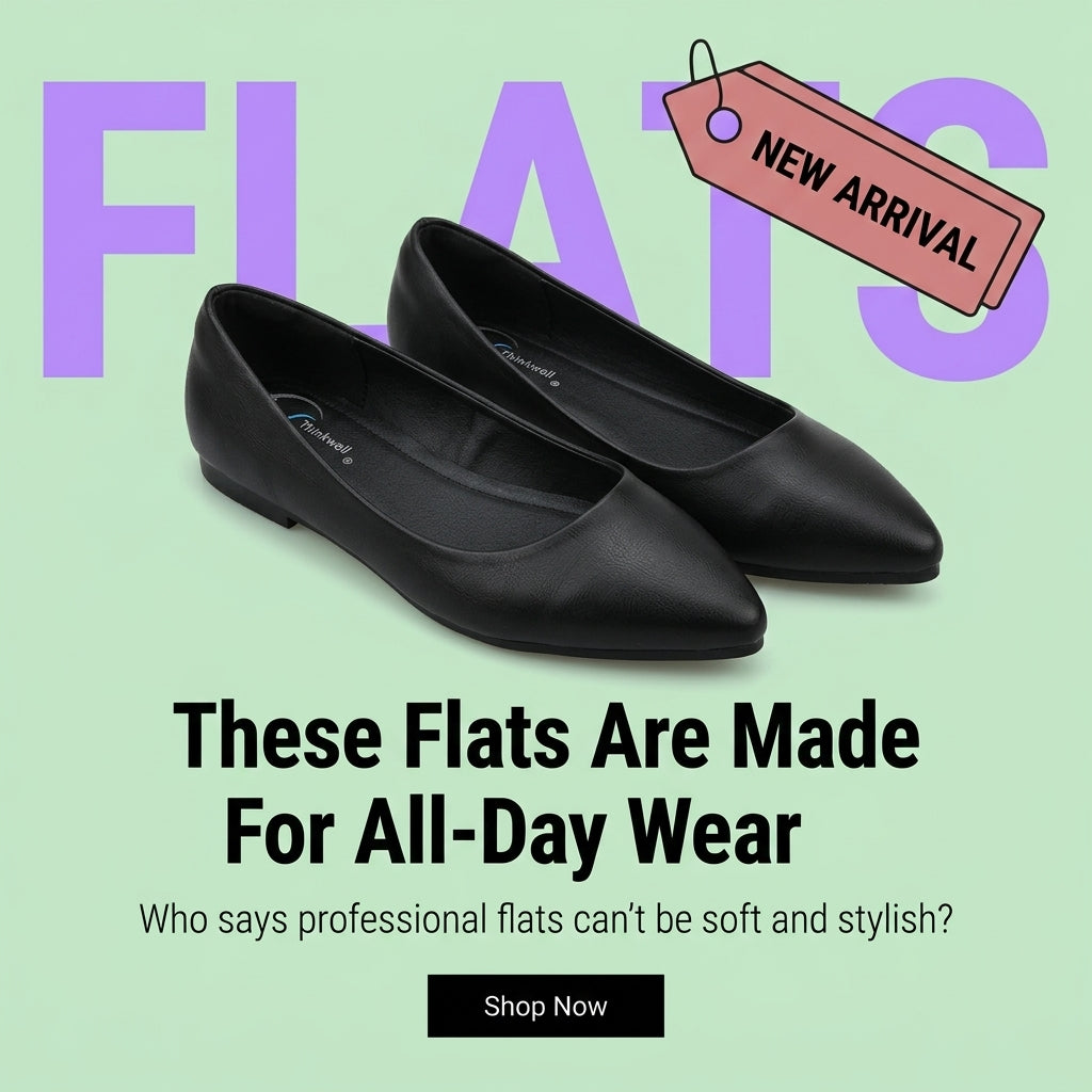 Professional Pointed Flat Shoes for Women