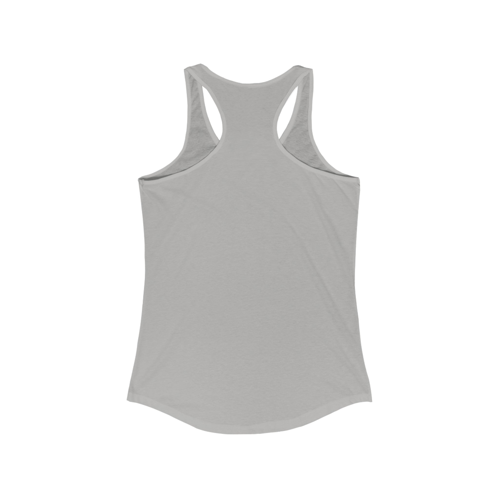 Women's Ideal Racerback Tank Top in Just Gray - Lightweight Fit