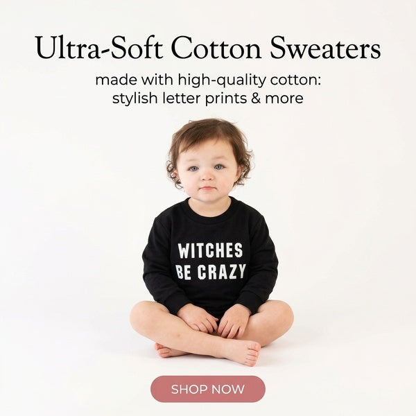 Fashionable Simple Letter Sweater