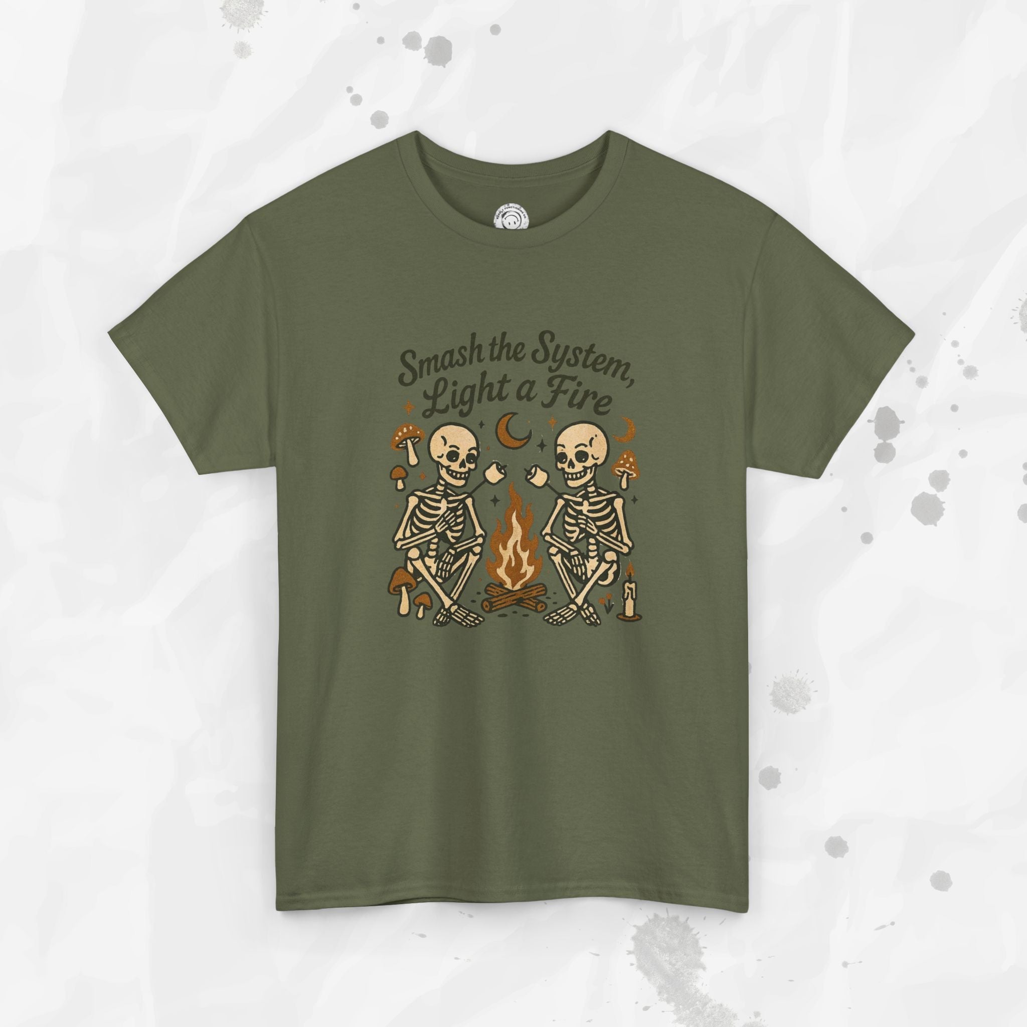 Smash the System, Light a Fire - T-Shirt