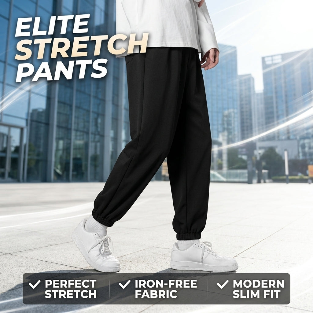 Fashionable Stretchy Casual Pants for Men