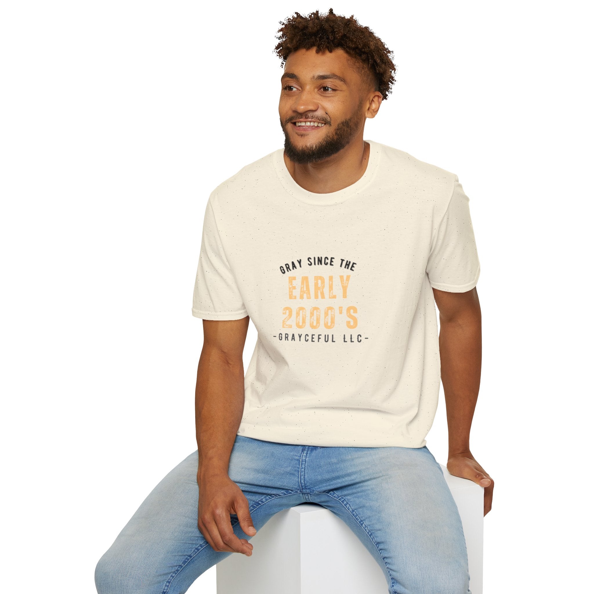 Unisex Softstyle Cotton Crewneck T-Shirt: Minimalist Casual Tee