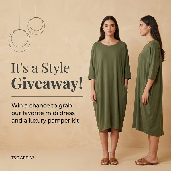 Casual Mid-length Dress