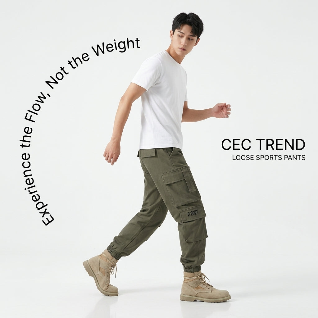 Loose Trend Sports Pants for Men