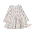 The Printed Long Sleeve Dress - Evelyn
