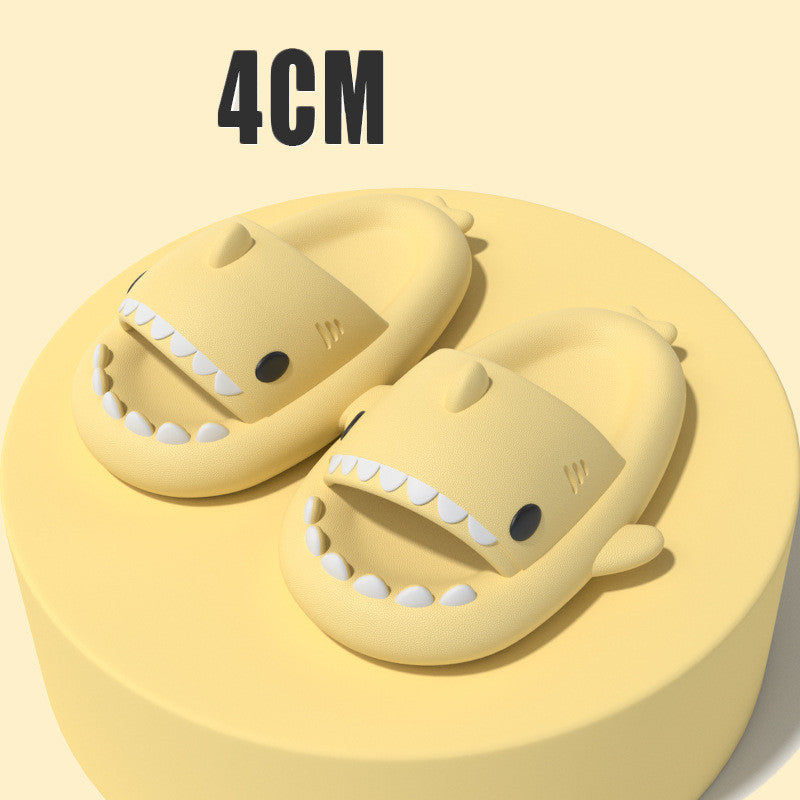 Lovely Shark Slides Unisex Lightweight Open Toe Beach Pool Sandals