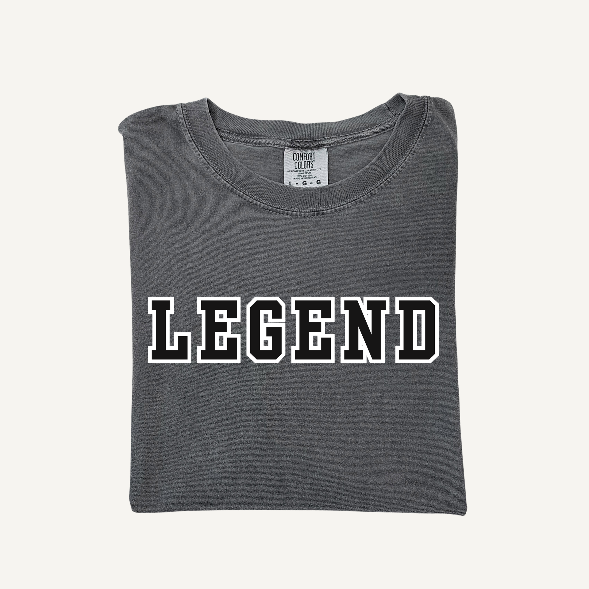 LEGEND Father's Day varsity style graphic tee in 100% cotton