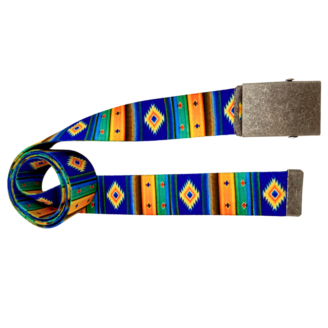 Tribal Belt - Small to Plus Size - Multiple Buckle Options