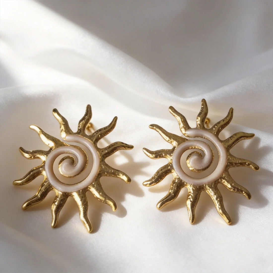 Minimalist Stainless Steel Oil-Dripping Earrings for Women