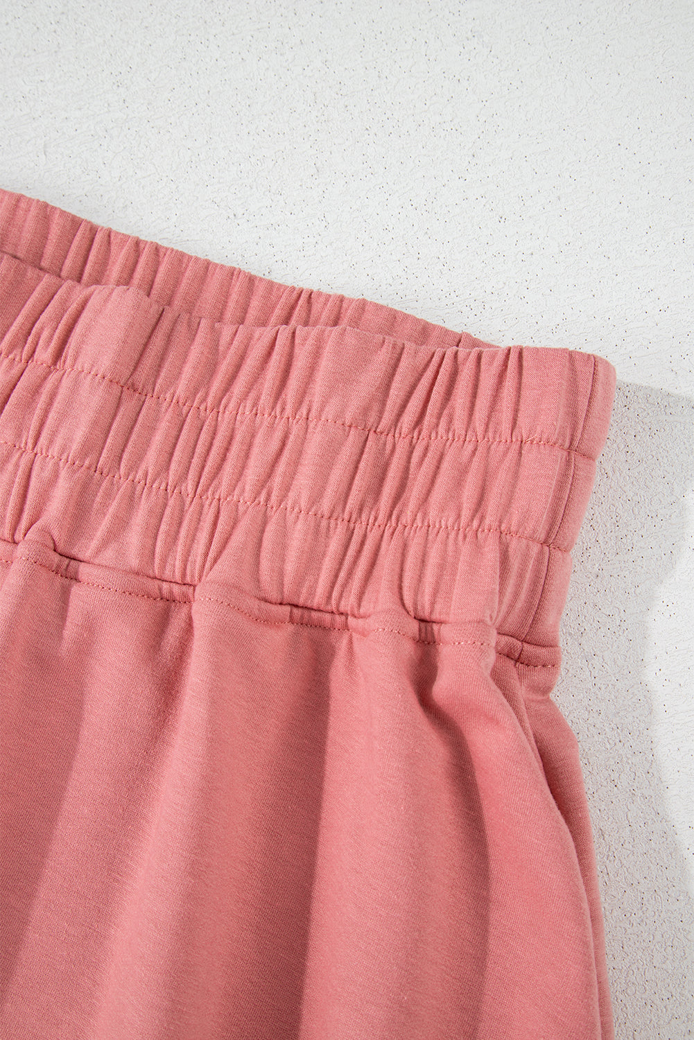 Cropped Tee & Ruffle High Waist Skort Set | Mauve