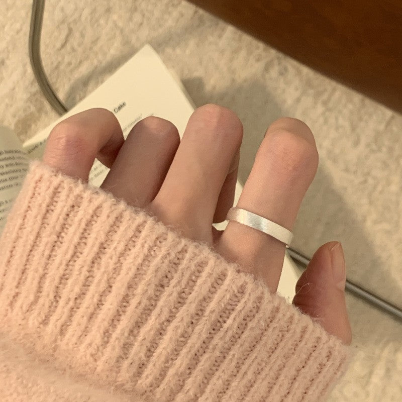 Irregular 925 Sterling Silver Stackable Rings For Women