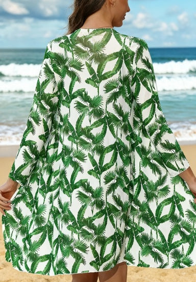 Women's 3-Piece Long Sleeve Floral Swimsuit Set