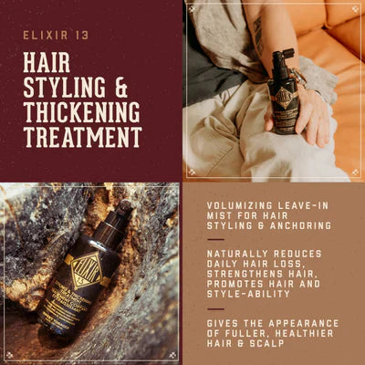 Sweet Tobacco Elixir 13 Hair & Scalp Treatment for Thinning Hair