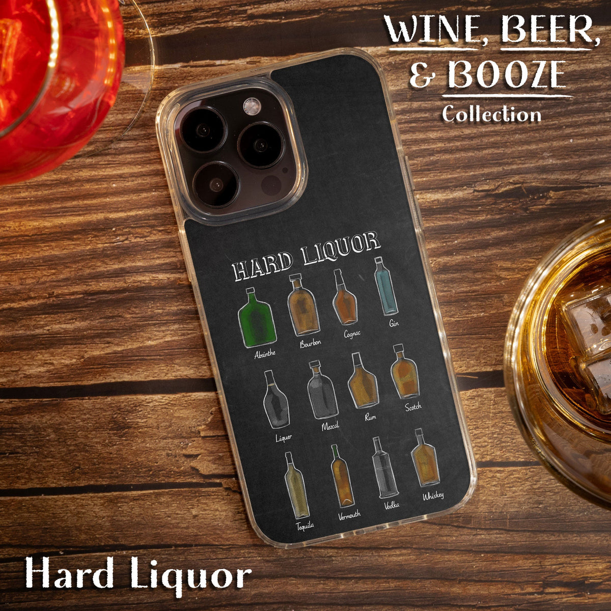 Wine, Beer & Booze HD MagSafe Case for iPhone 14 Series