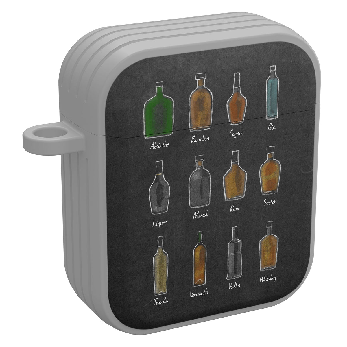 Wine Beer Booze HDX Protective Case for Apple AirPods Gen 1 2