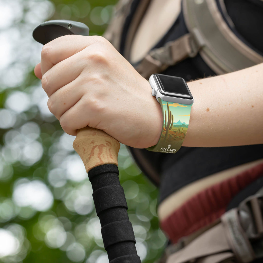 National Parks Saguaro HD Apple Watch Band