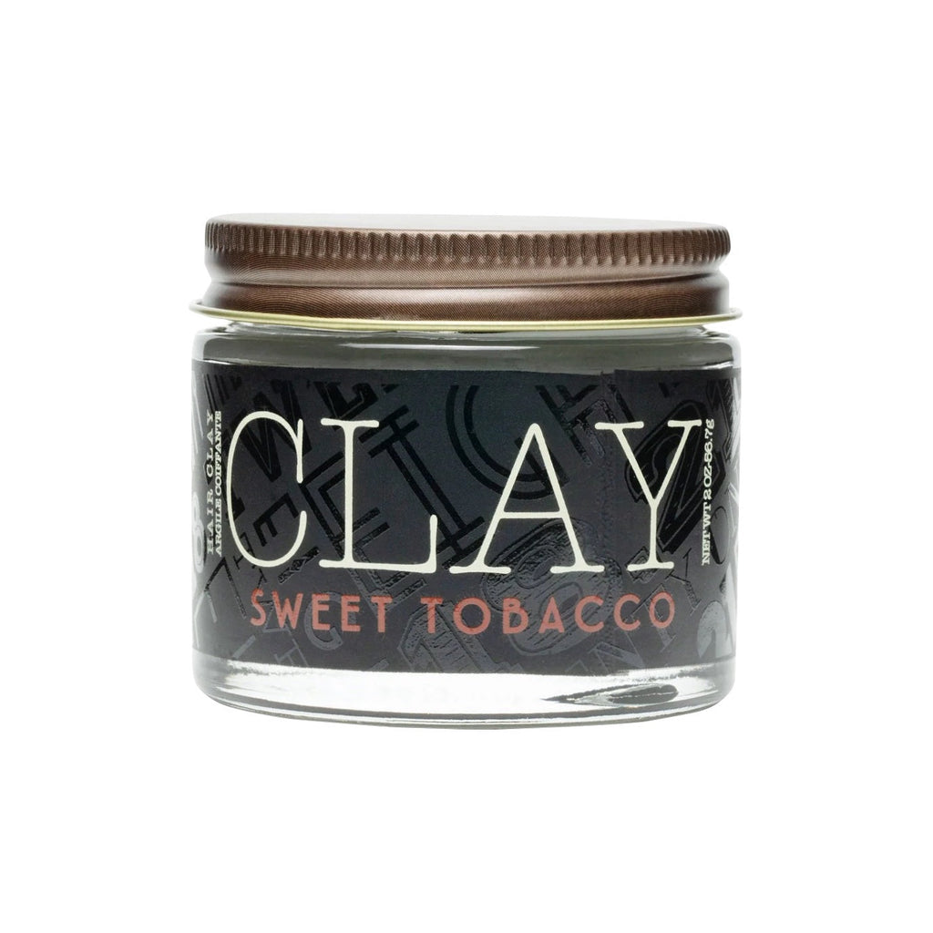 18.21 Man Made Hair Styling Clay Sweet Tobacco