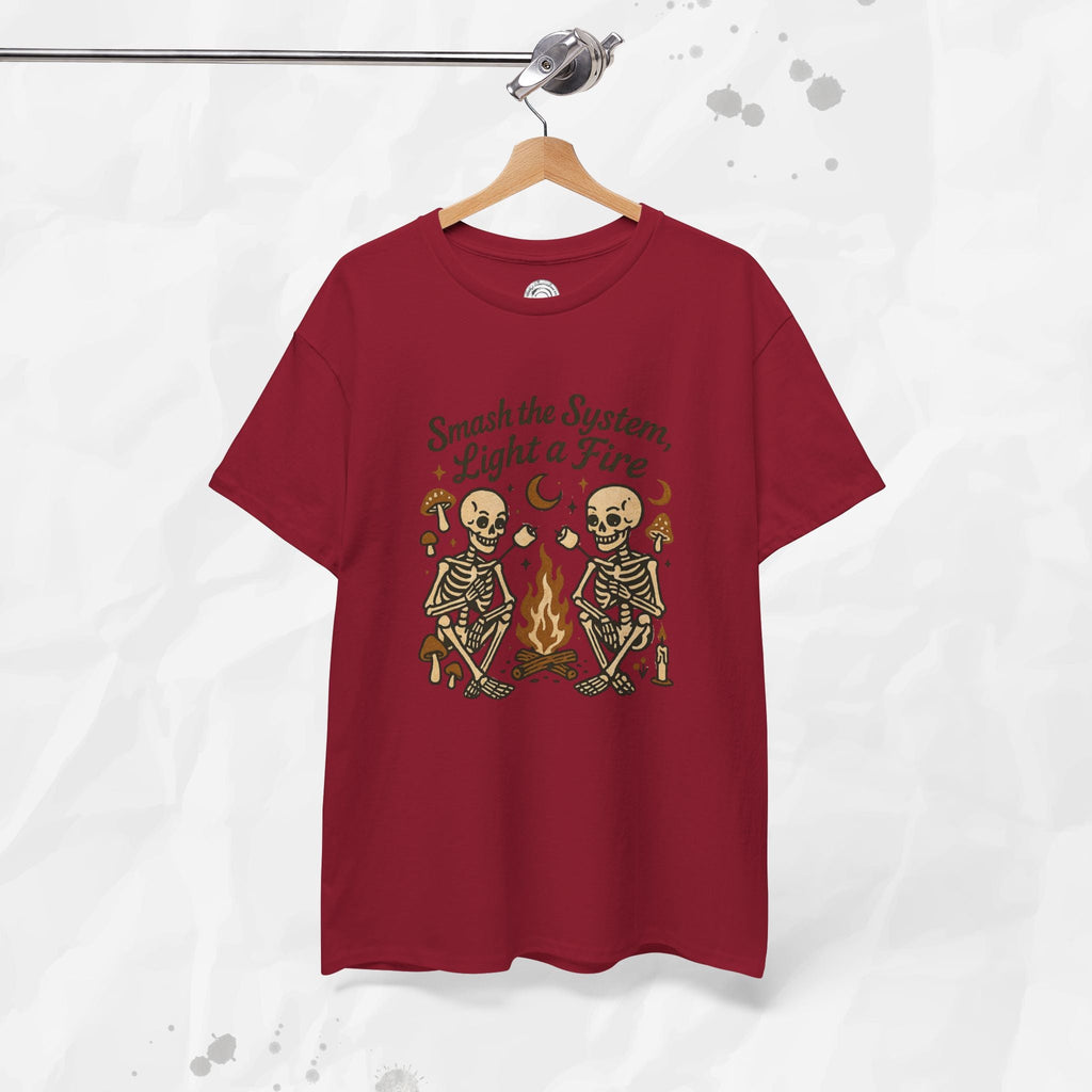 Smash the System, Light a Fire - T-Shirt