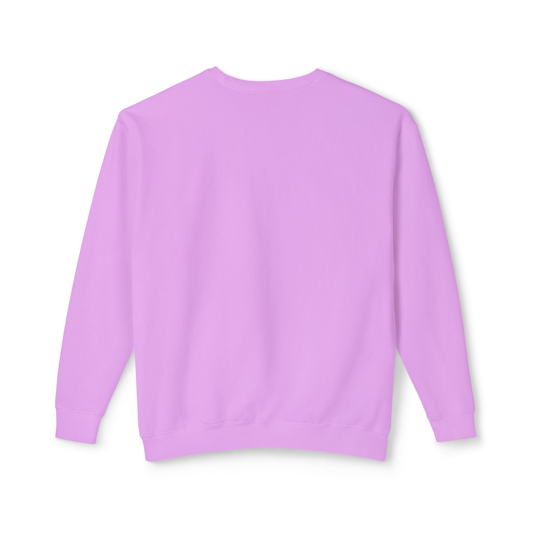 Unisex Lightweight Crewneck Sweatshirt in Charcoal and Cream