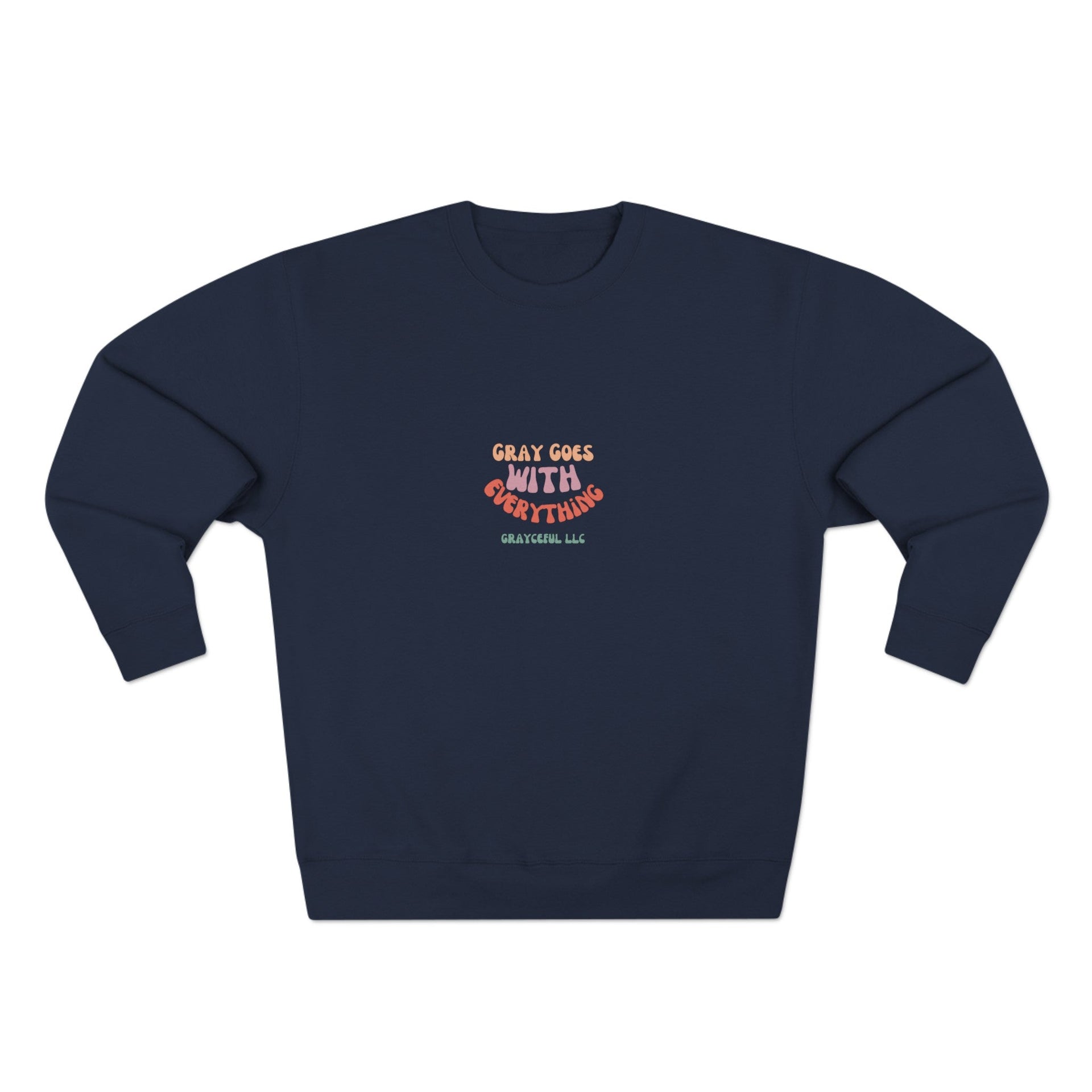 Unisex Crewneck Sweatshirt: Premium 3-End Fleece Pullover
