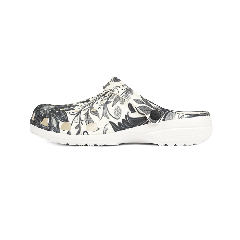Floral EVA Foam Clogs: Comfortable Waterproof Garden & Beach Shoes