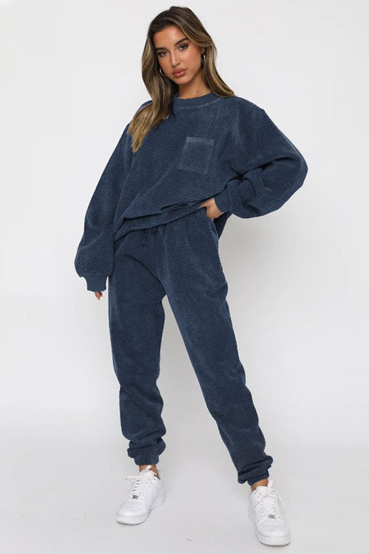 Women's Corduroy Western Two-Piece Set