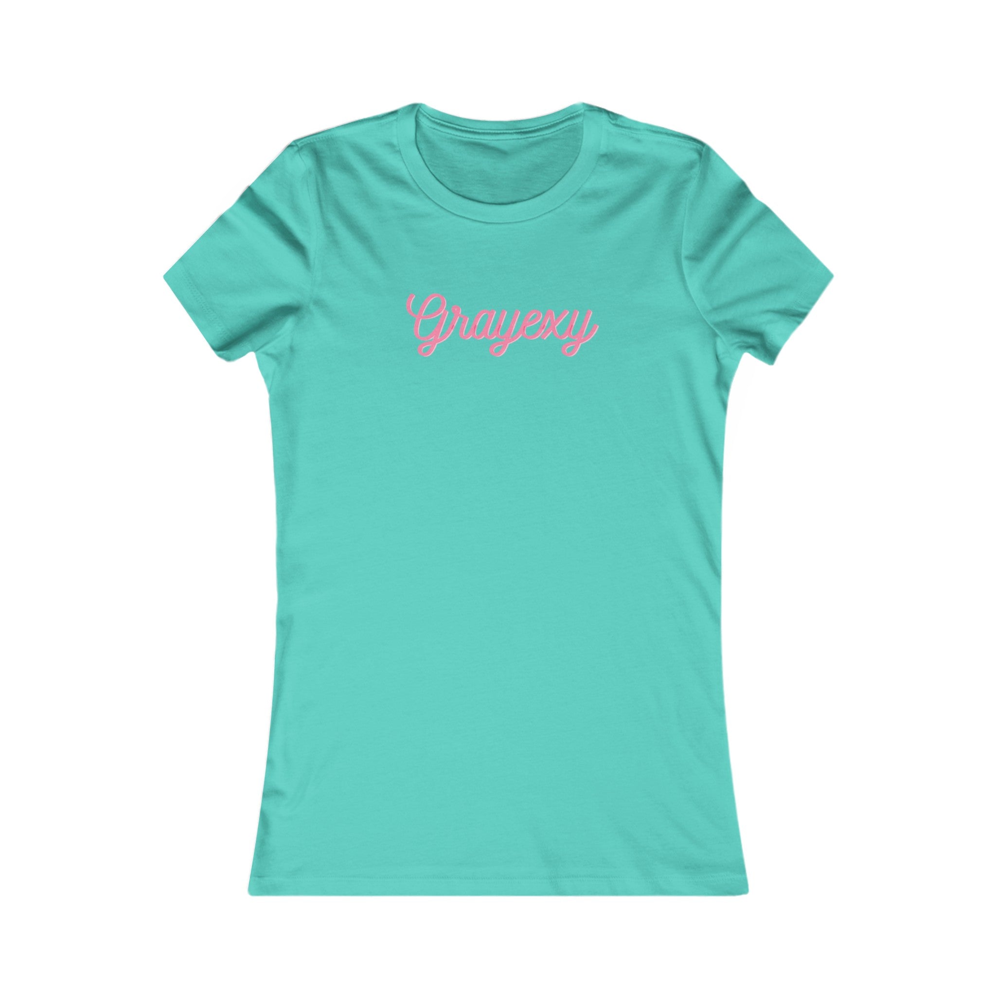 Women's Favorite Minimalist Cotton Tee in Dusty-Rose and Taupe