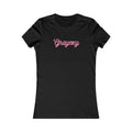 Women's Favorite Minimalist Cotton Tee in Dusty-Rose and Taupe