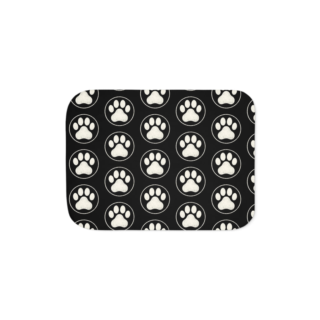 Cozy Sherpa Paw Blanket (3 sizes)