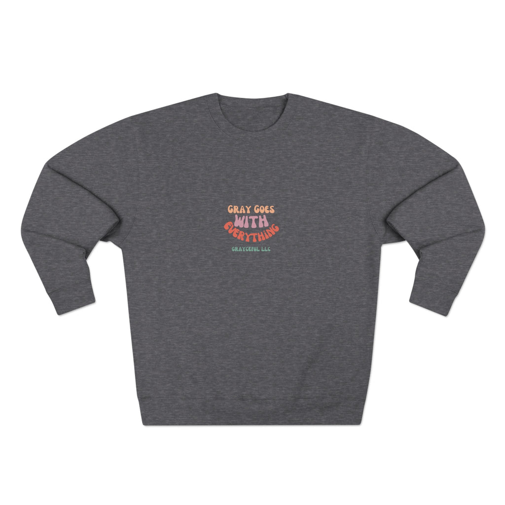 Unisex Crewneck Sweatshirt: Premium 3-End Fleece Pullover