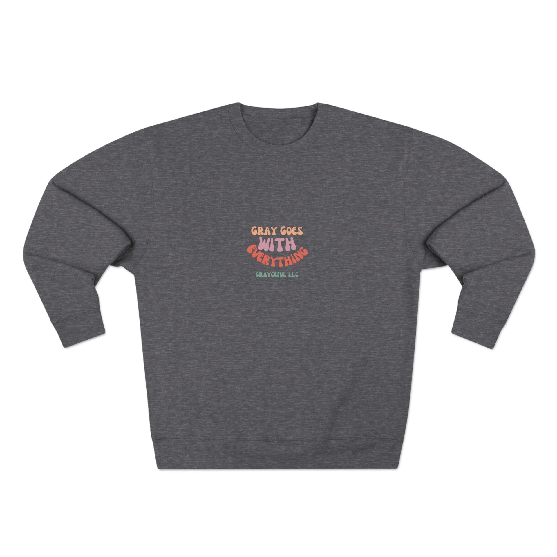 Unisex Crewneck Sweatshirt: Premium 3-End Fleece Pullover