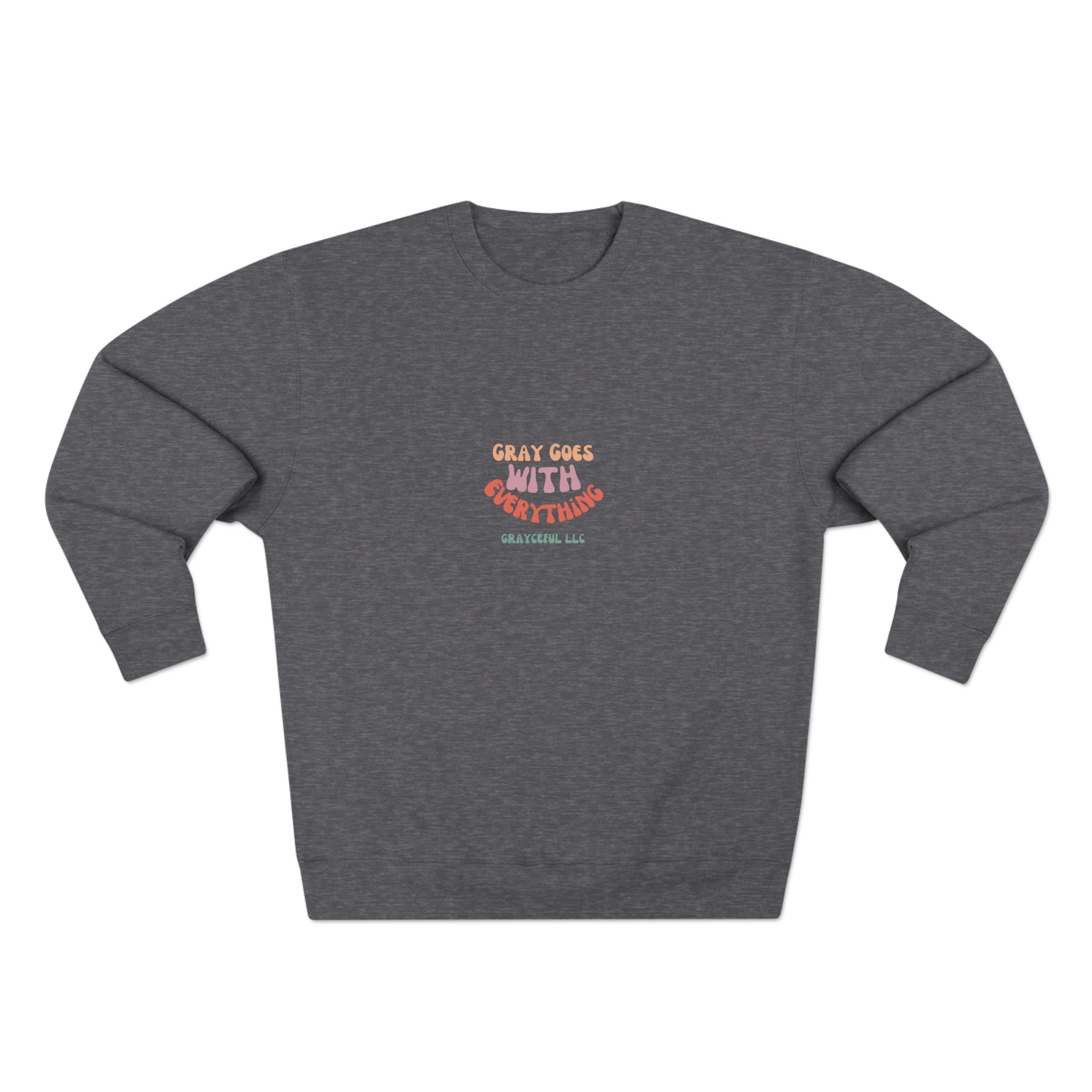 Unisex Crewneck Sweatshirt: Premium 3-End Fleece Pullover