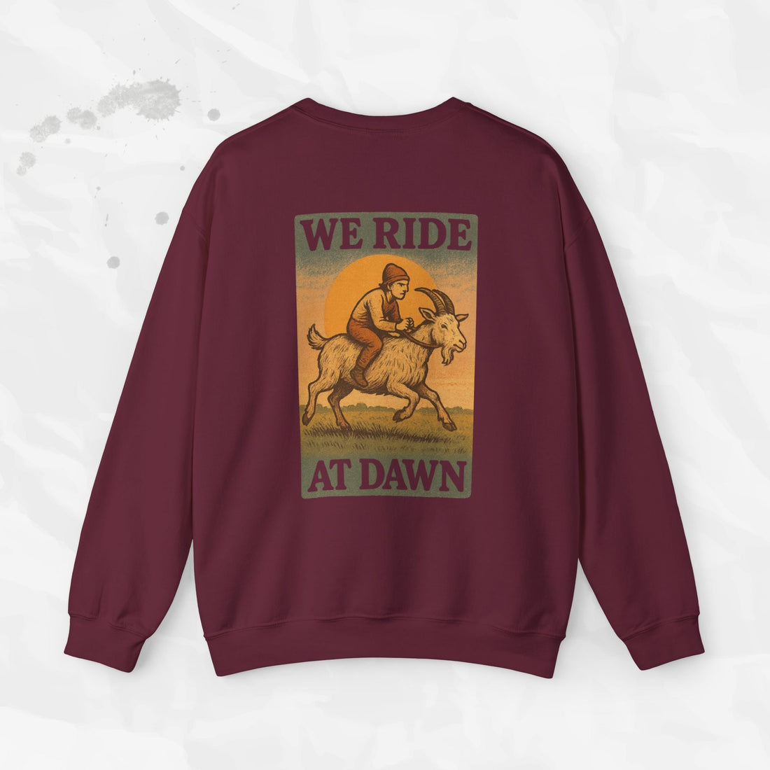 We Ride At Dawn - Crewneck Sweatshirt