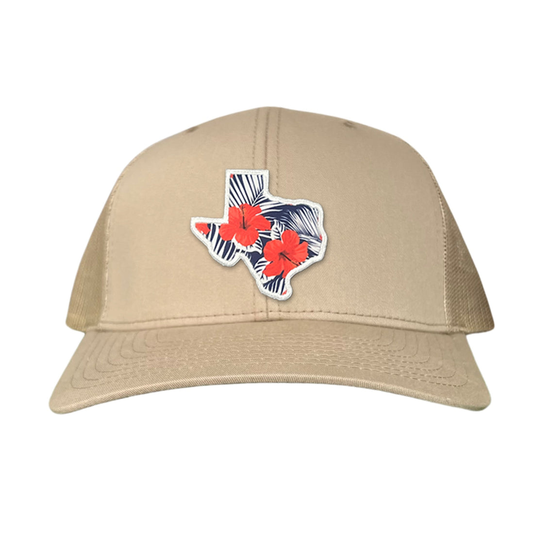 Texas Floral Print Unisex Hat - Casual Polyester Sporty Cap