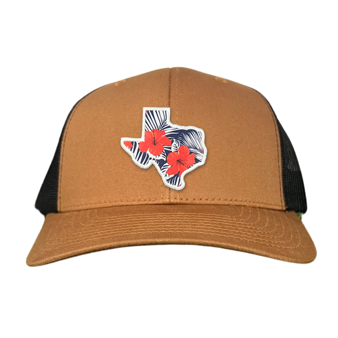 Texas Floral Print Unisex Hat - Casual Polyester Sporty Cap