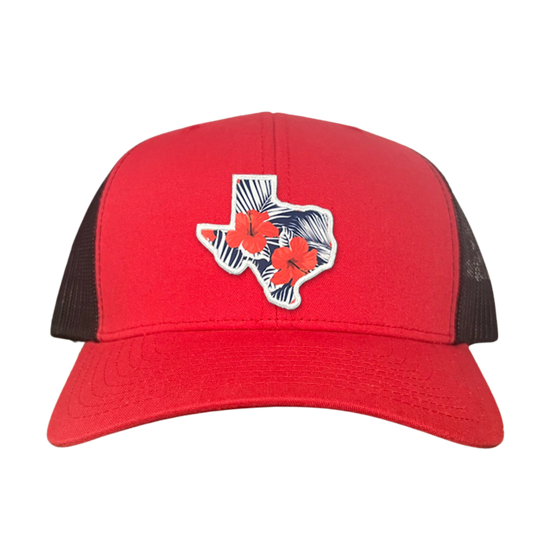 Texas Floral Print Unisex Hat - Casual Polyester Sporty Cap