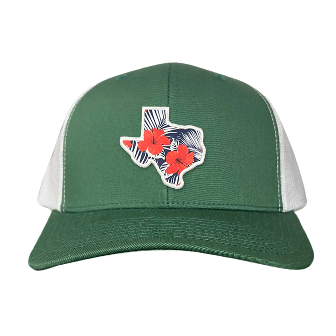 Texas Floral Print Unisex Hat - Casual Polyester Sporty Cap