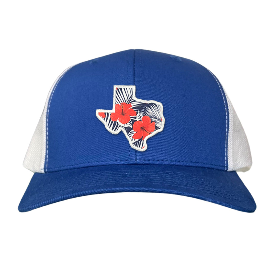 Texas Floral Print Unisex Hat - Casual Polyester Sporty Cap