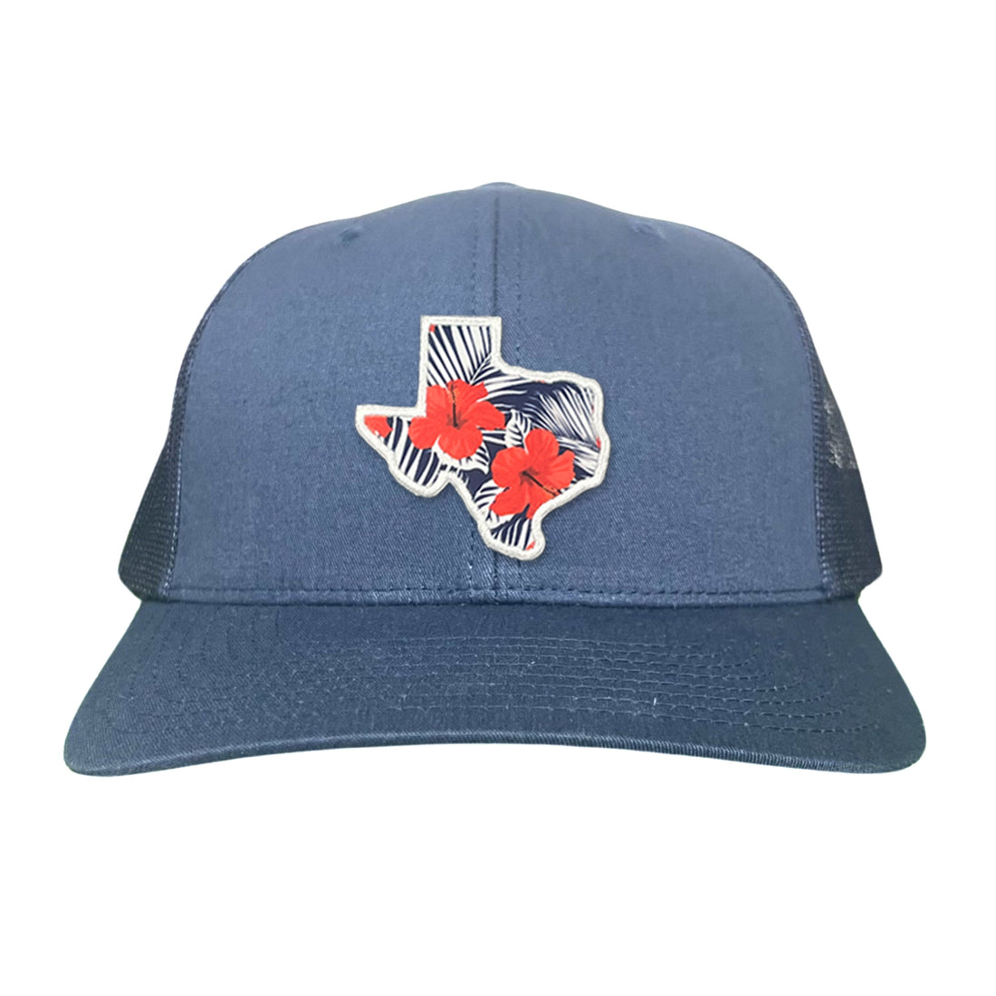 Texas Floral Print Unisex Hat - Casual Polyester Sporty Cap