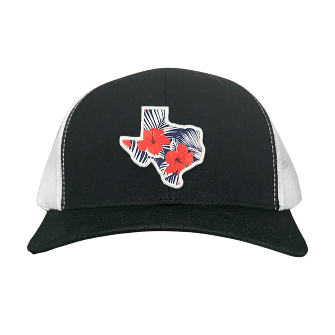 Texas Floral Print Unisex Hat - Casual Polyester Sporty Cap