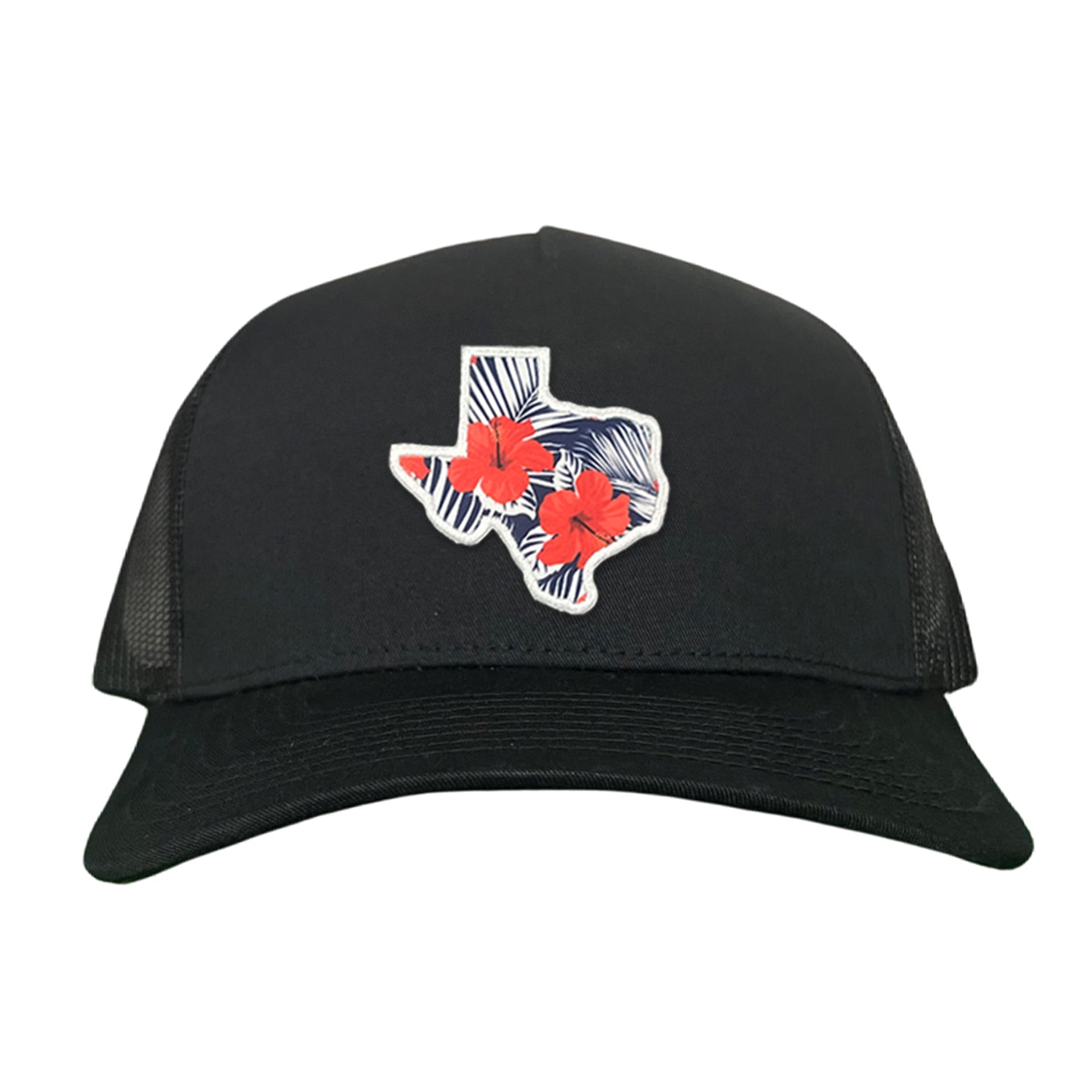 Texas Floral Print Unisex Hat - Casual Polyester Sporty Cap
