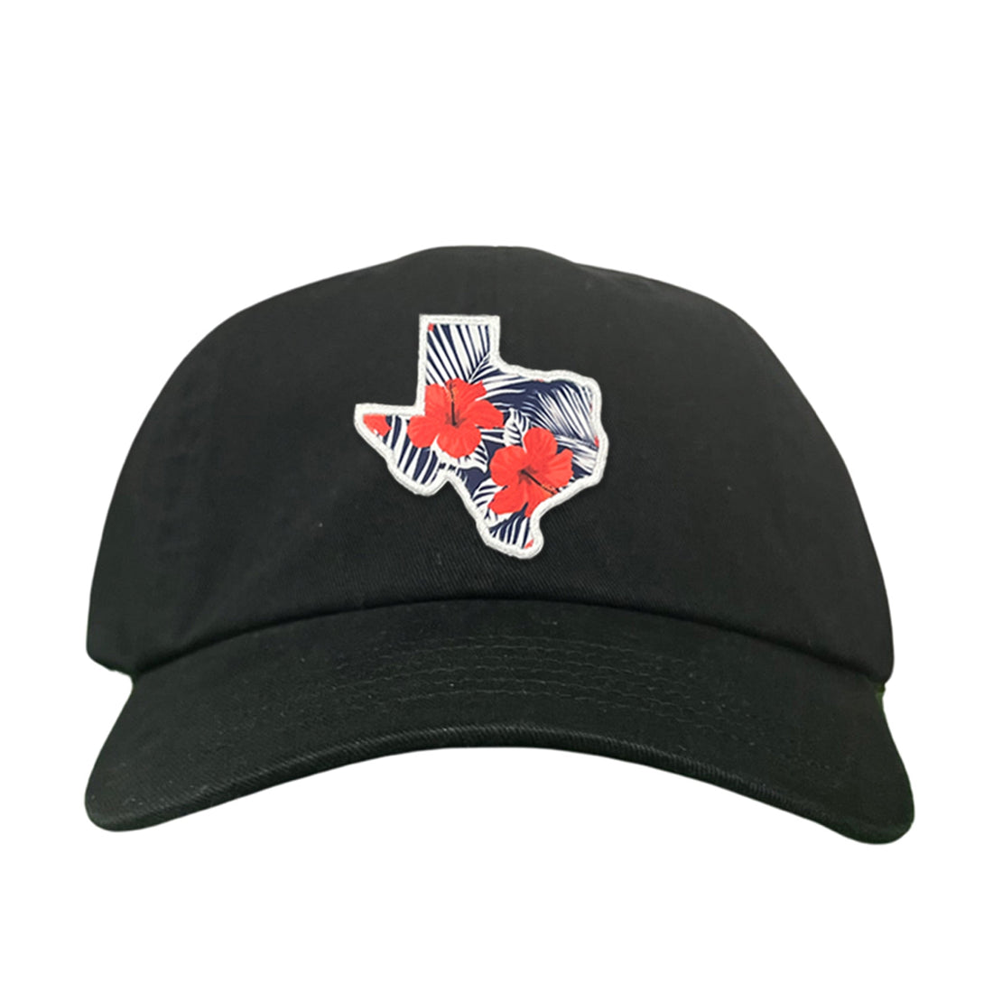 Texas Floral Print Unisex Hat - Casual Polyester Sporty Cap